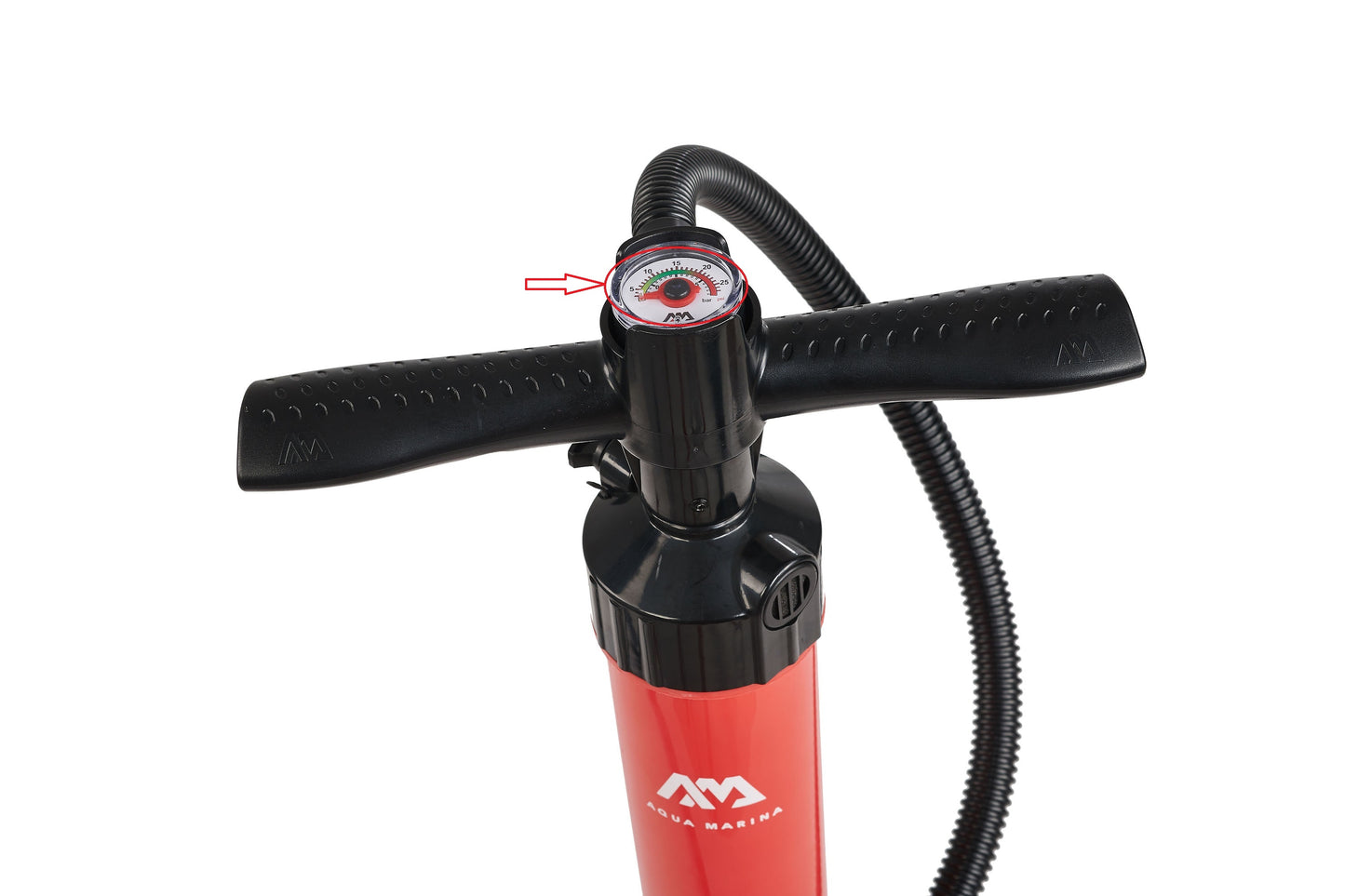 SS21-24 Pressure gauge for Double Action High Pressure Hand Pump 